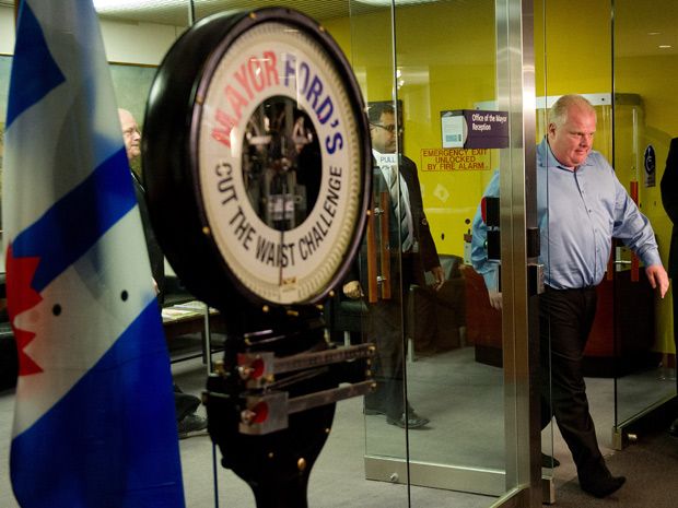 Rob Ford's weight-loss pledge has legs