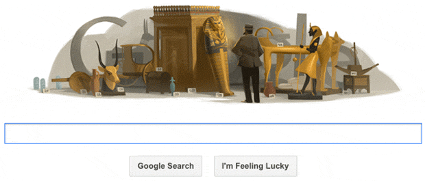 Howard Carter Google Doodle