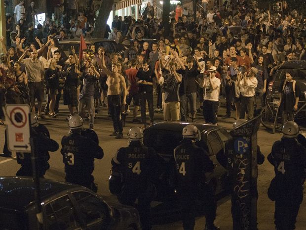 Quebec student protests: 518 protesters arrested in Montreal as ...