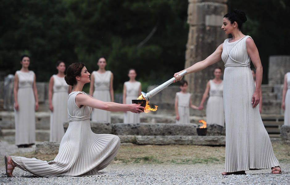 Photos: Flame for London Olympics lit in Ancient Olympia | National Post