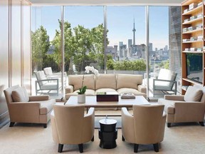 This historically rich $28-million penthouse at 155 Cumberland St. is for sale, and was inspired by a Central Park apartment.