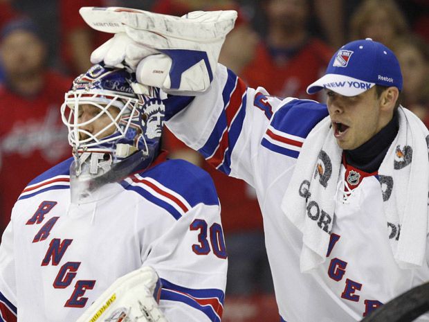 620px x 465px - NHL playoffs 2012: Backup goaltender Martin Biron carves out role with New  York Rangers | National Post