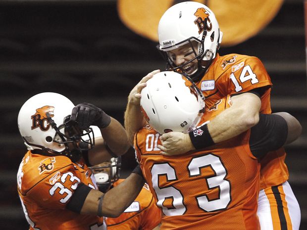 New B.C. quarterbacks shine in Lions' pre-season win over Roughriders