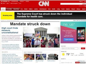 Screengrab from CNN.com