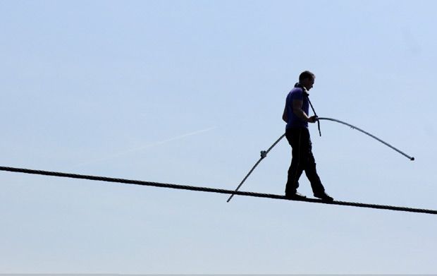 Question of the week: How many people have tightrope walked across