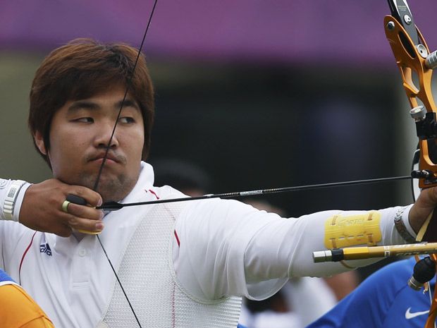 Blind archer Im Dong-hyun sets world record at London Olympics 2012 ...