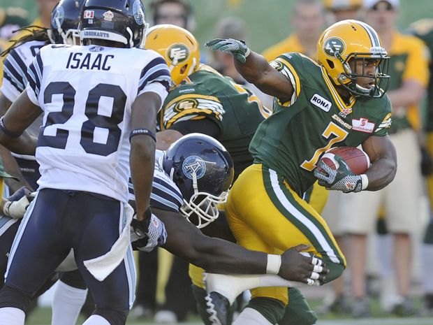 NFL on ESPN on X: The Edmonton Eskimos defeat the Ottawa