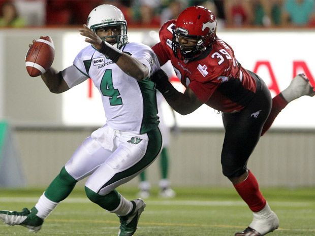 Stamps, Riders look to hit the ground running in CFL West final - The Globe  and Mail