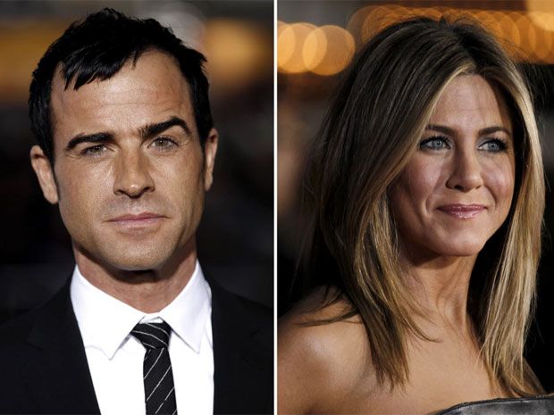 109 Jennifer Aniston And Justin Theroux Sighting In Paris Stock