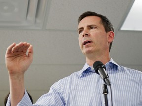 TORONTO, ON: MARCH 25, 2012 -- Ontario Premier Dalton McGuinty speaks to reporters during a to visit to the Cabbagetown Youth Centre in Toronto, Sunday afternoon, March 25, 2012. (Aaron Lynett / National Post)  //NATIONAL POST STAFF PHOTO