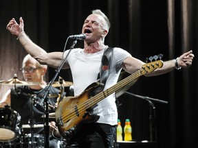 More "mature" men can be emotional, tearing up when they hear Sting's 'Englishman in New York.'