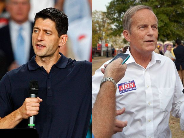 Paul Ryan Abandons Push To Get Todd Akin To Withdraw From Race National Post