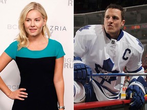 Elisha Cuthbert engaged to Leafs captain Phaneuf