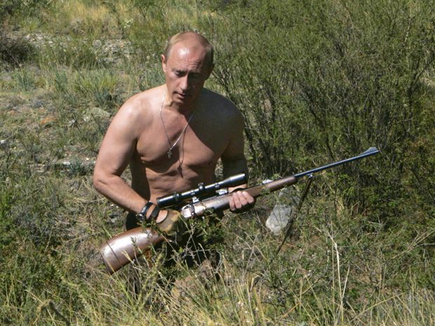 Russian President Vladimir Putin Admits Wildlife Stunts Are Carefully