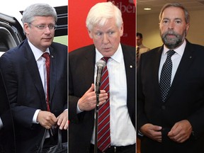 THE CANADIAN PRESS/Sean Kilpatrick; REUTERS/Patrick Doyle; THE CANADIAN PRESS/Paul Daly