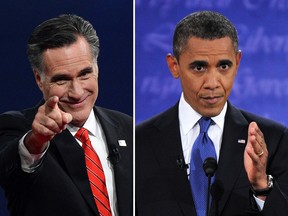 left photo: SAUL LOEB  / AFP / Getty Images; right photo: Nicholas KAMM / AFP / Getty Images