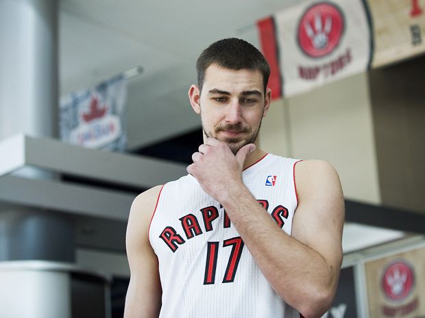 photo essay: A Game in the Life of Jonas Valanciunas, as Lithuania