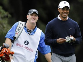 Since ending a frustrating two-year title drought with a one-shot victory at the World Challenge 12 months ago, Tiger Woods has triumphed three times on the PGA Tour and is excited about his prospects for 2013. (Danny Moloshok/Reuters)