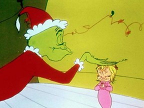 The Grinch: It's easy to fall for the big green guy, once you think about the story a bit.