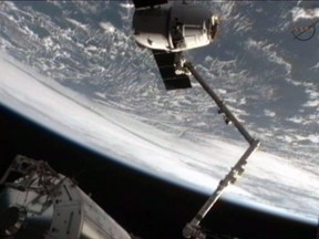 The Canadarm is one of the Canadian space program's greatest achievements. (THE CANADIAN PRESS/AP-NASA)