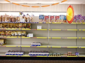 Shoppers cleared the shelves of Wonder Bread after learning Histess would be going out of business. (AP Photo)