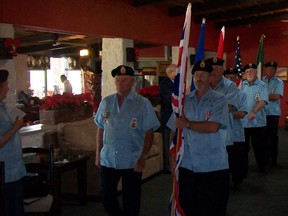 Members of the newly-minted Royal Canadian Legion Lake Chapala, Mexico, Branch 182 gathered at the Vista del Lago Golf and Country Club Thursday for the official presentation of their Legion charter.