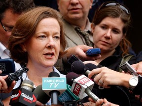 Alberta Premier Alison Redford is under fire over conflict of interest allegations. THE CANADIAN PRESS/Jeff McIntosh