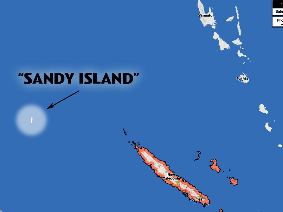 Sandy island Australian scientists discover Manhattansized landmass