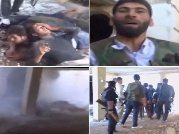 New video appears to show Syrian rebels killing captured soldiers in ...