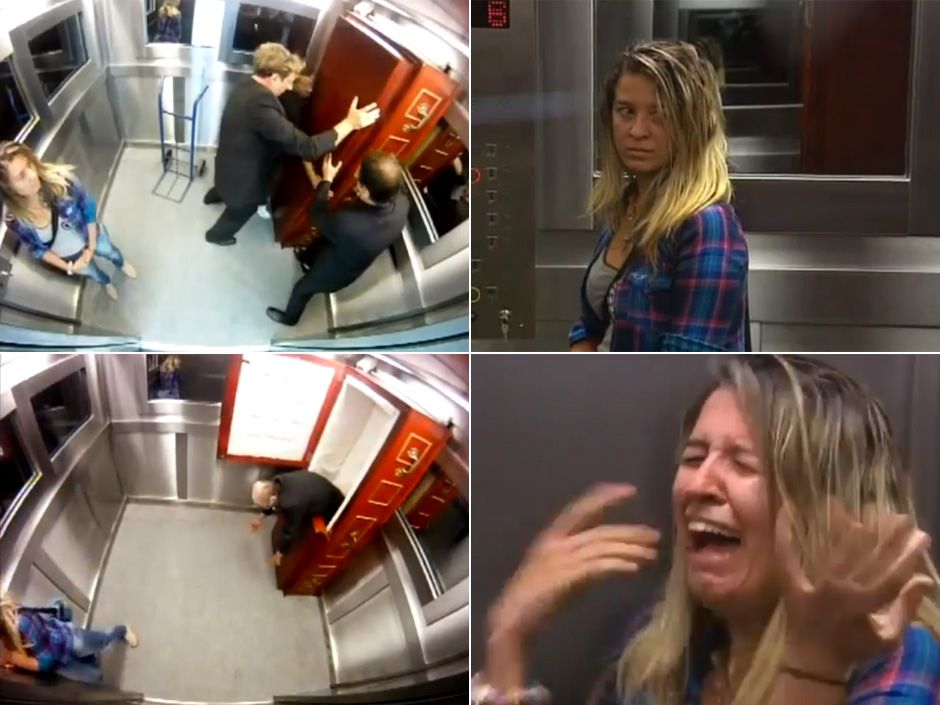 Ghost In The Elevator Prank Gets A Terrifying Corpse Filled Follow Up National Post 