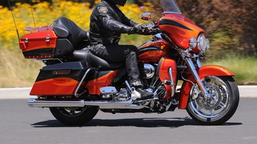 The Harley-Davidson CVO Ultra Classic Electra Glide has the most macho of reputations.