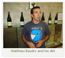 Matthieu Baudry and his dirt