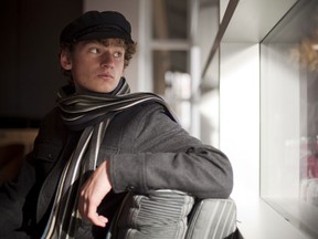 Student Oliver Capko is pictured on the Kwantlen Campus in Langley, British Columbia on November 27, 2012. Capko's 'pro-life' club was denied by the Kwantlen Students' Association. (Ben Nelms for the National Post)