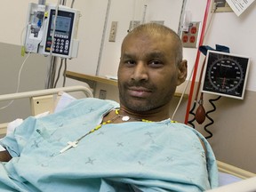 Pakistani refugee and cancer patient Seleem Akhtar at the Royal University Hospital in Saskatoon, December 2, 2012. (Gord Waldner/ Postmedia News)