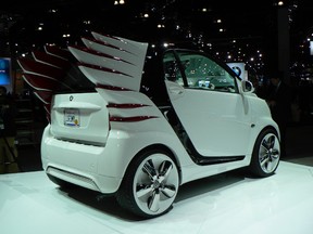 The Smart ForJeremay was only one of many new electric cars at this year's L.A. Auto Show.