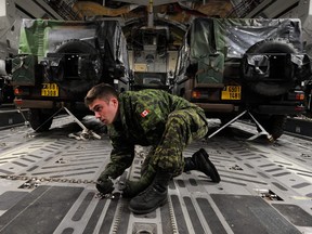 Sgt. Matthew McGregor/Canadian Forces Combat Camera/The Canadian Press