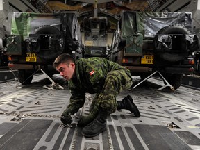 HE CANADIAN PRESS/HO-Canadian Forces Combat Camera-Sgt. Matthew McGregor