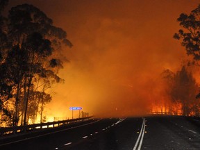 James Morris/NSW Rural Fire Service/The Associated Press