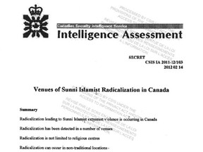 Read the secret intelligence report at the bottom of the page.