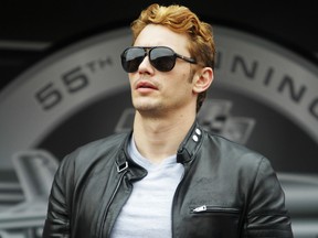 With that unique command, actor James Franco ordered the 43 cars to fire up for the Daytona 500.