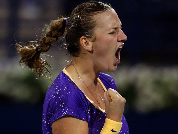 Kvitova to face Errani in Dubai final