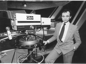 Moses Znaimer, founder of CityTV, in the 1970s.