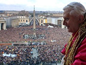 Arturo Mari/Osservatore Romano/AFP/Getty Images