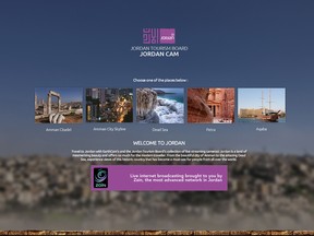 Visit Jordan website