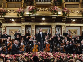 The Vienna Philharmonic Orchestra, led by esteemed guest conductor Franz Welser-Möst.