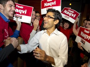 Yasir Naqvi in 2011. The Ottawa-area Cabinet minister and MPP also commutes between Ontario's two capitals.