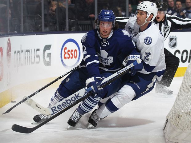 Mathieu Garon injury: Lightning veteran hurt in second period 