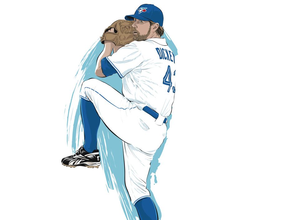 My emotional encounter with Blue Jays pitcher R.A. Dickey