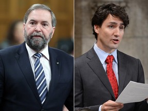 Mulcair-Trudeau