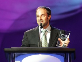 Jeff Skoll speaks during the 20th annual Enviornmental Media Association Awards at Warner Brothers Studios on October 16, 2010. Skoll is hoping Pivot, a new network aimed at millennials, will change TV.